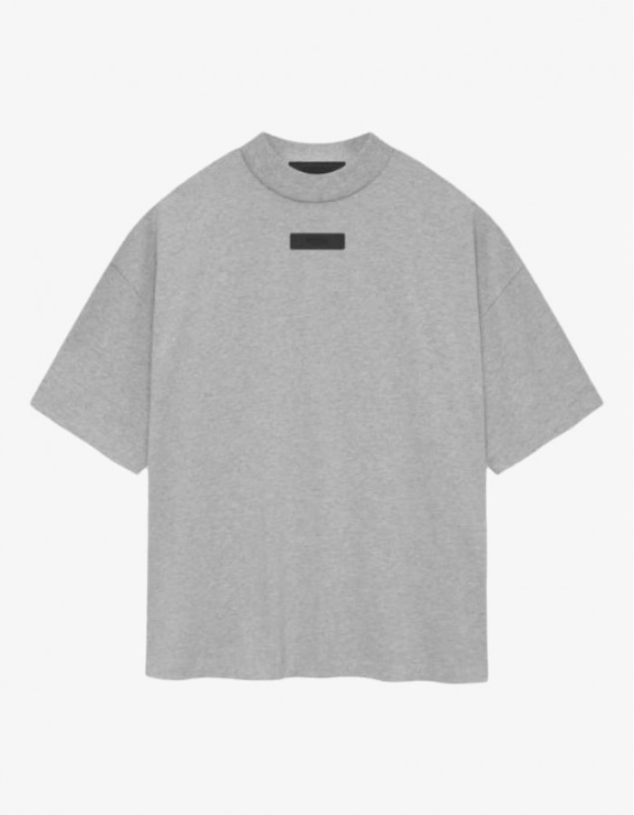 SS24 TEE LIGHT HEATHER GREY