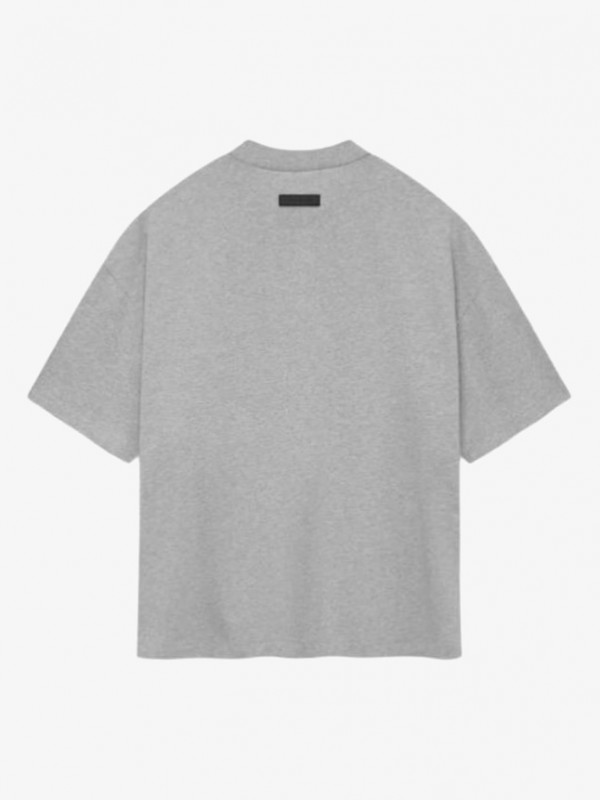 SS24 TEE LIGHT HEATHER GREY