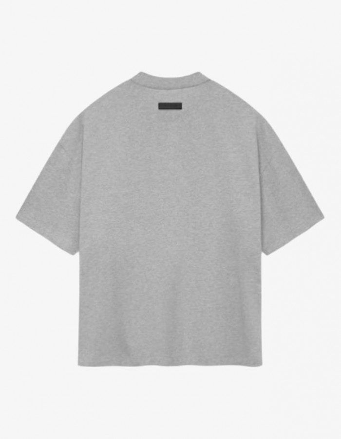 SS24 TEE LIGHT HEATHER GREY