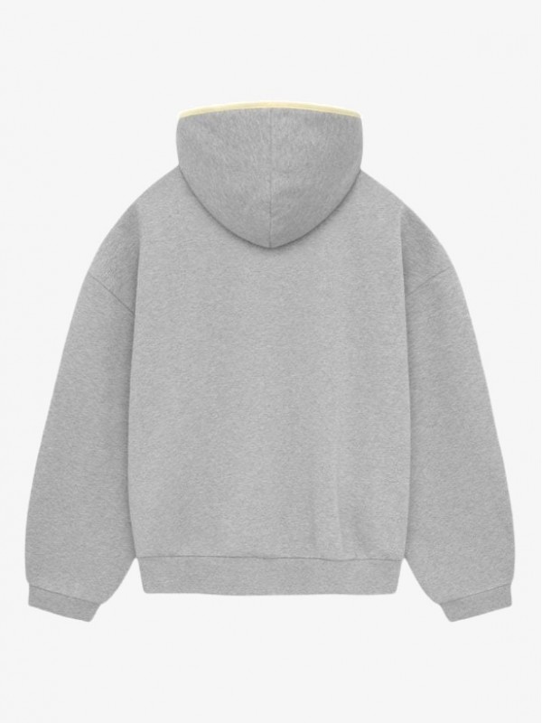 SS24 HOODIE LIGHT HEATHER GREY