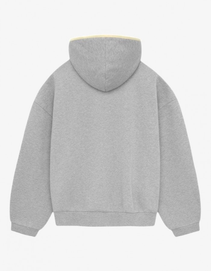 SS24 HOODIE LIGHT HEATHER GREY