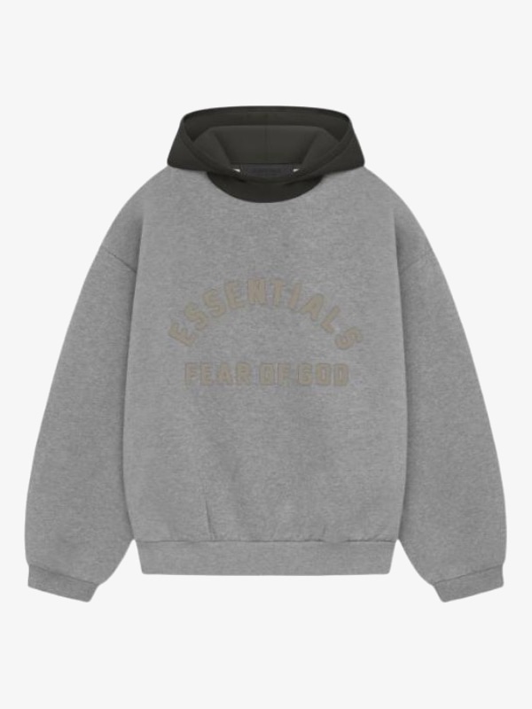 SS24 NF HOODIE  DARK HEATHER OATMEAL/INK