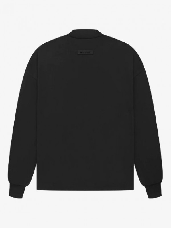 SS23 CORE S LS TEE JET BLACK