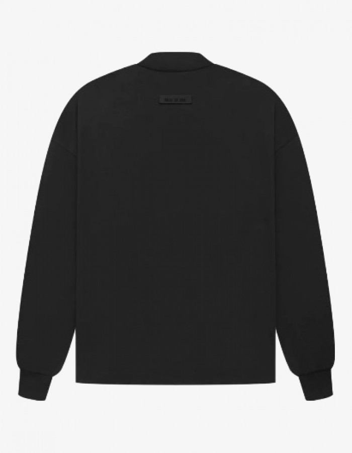 SS23 CORE S LS TEE JET BLACK