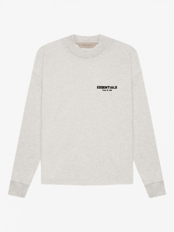 SS22 LS TEE LIGHT OATMEAL