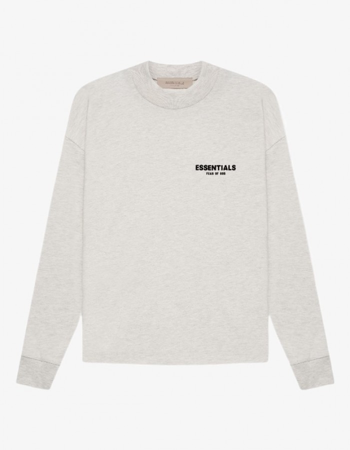 SS22 LS TEE LIGHT OATMEAL