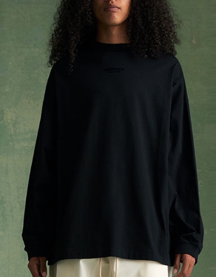 FW23 LS TEE JET BLACK