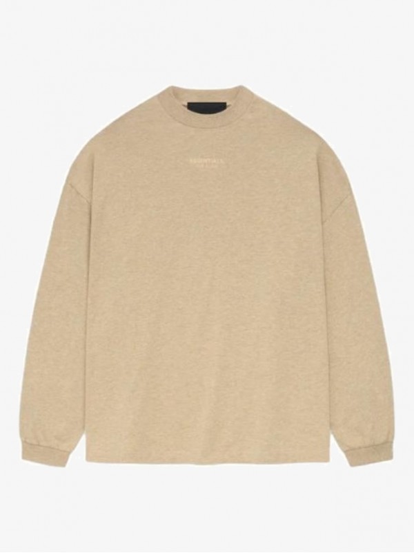 FW23 LS TEE GOLD HEATHER