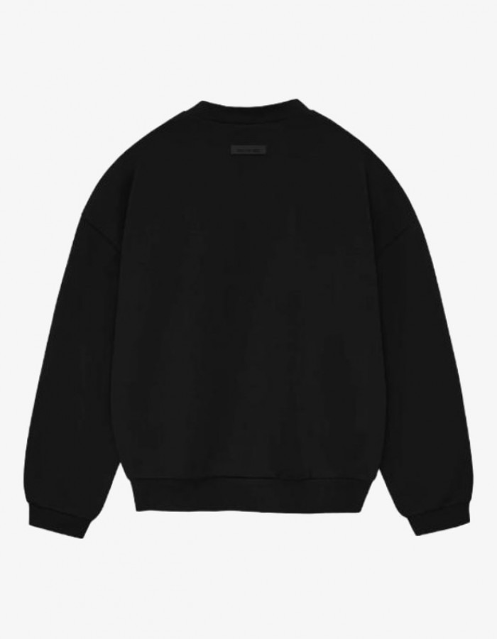 FW23 CREWNECK JET BLACK