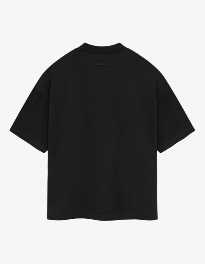 SS24 CORE S TEE JET BLACK