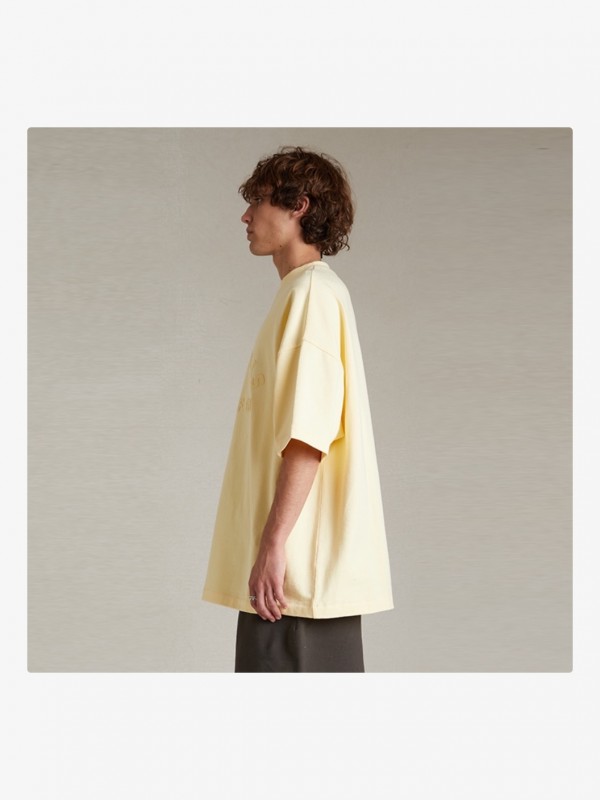 SS24 CORE S TEE GARDEN YELLOW