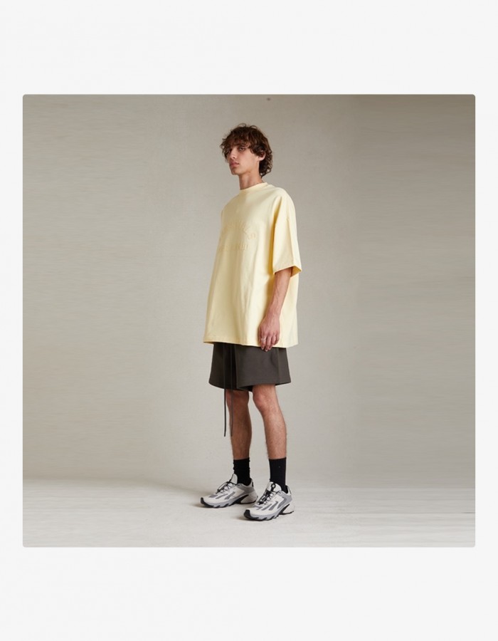 SS24 CORE S TEE GARDEN YELLOW