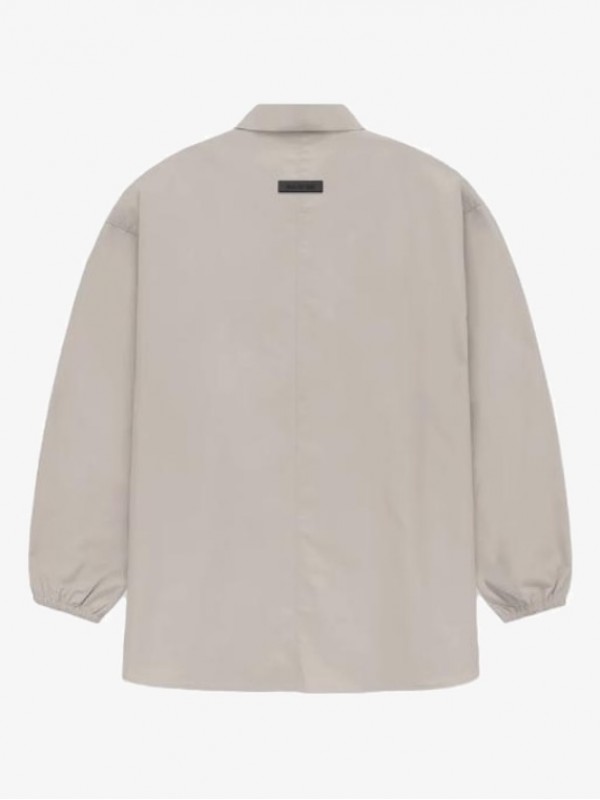 FW23 BUTTON DOWN SHIRT SILVER CLOUD