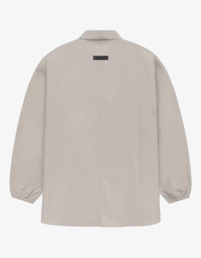 FW23 BUTTON DOWN SHIRT SILVER CLOUD