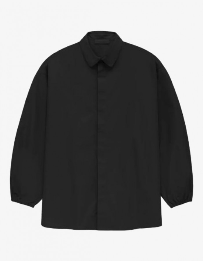 FW23 BUTTON DOWN SHIRT JET BLACK