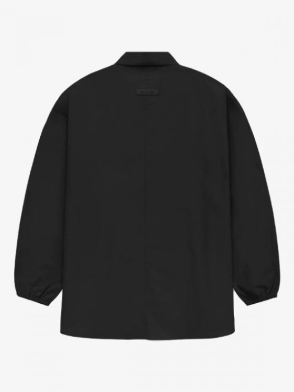 FW23 BUTTON DOWN SHIRT JET BLACK