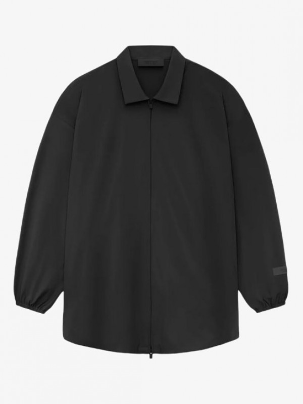 SS24 NYLON OVERSHIRT BLACK