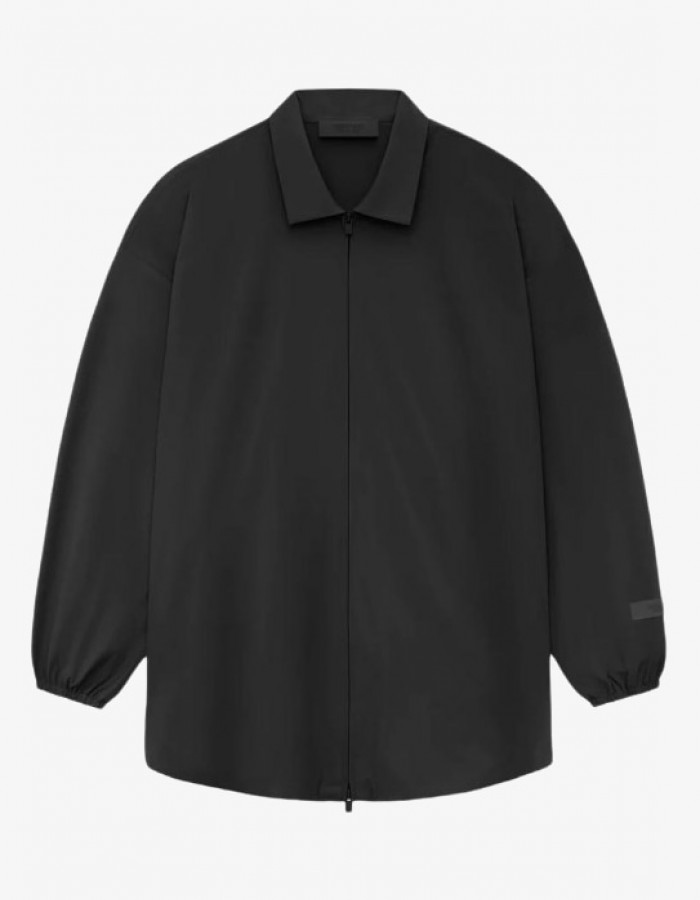 SS24 NYLON OVERSHIRT BLACK