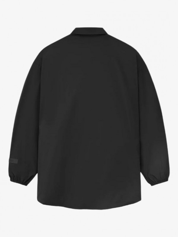 SS24 NYLON OVERSHIRT BLACK