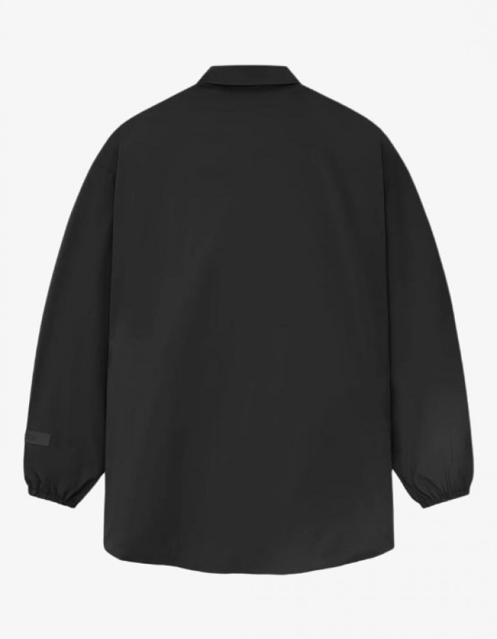 SS24 NYLON OVERSHIRT BLACK