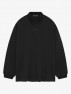 FALL24 LONG SLEEVE POLO BLACK